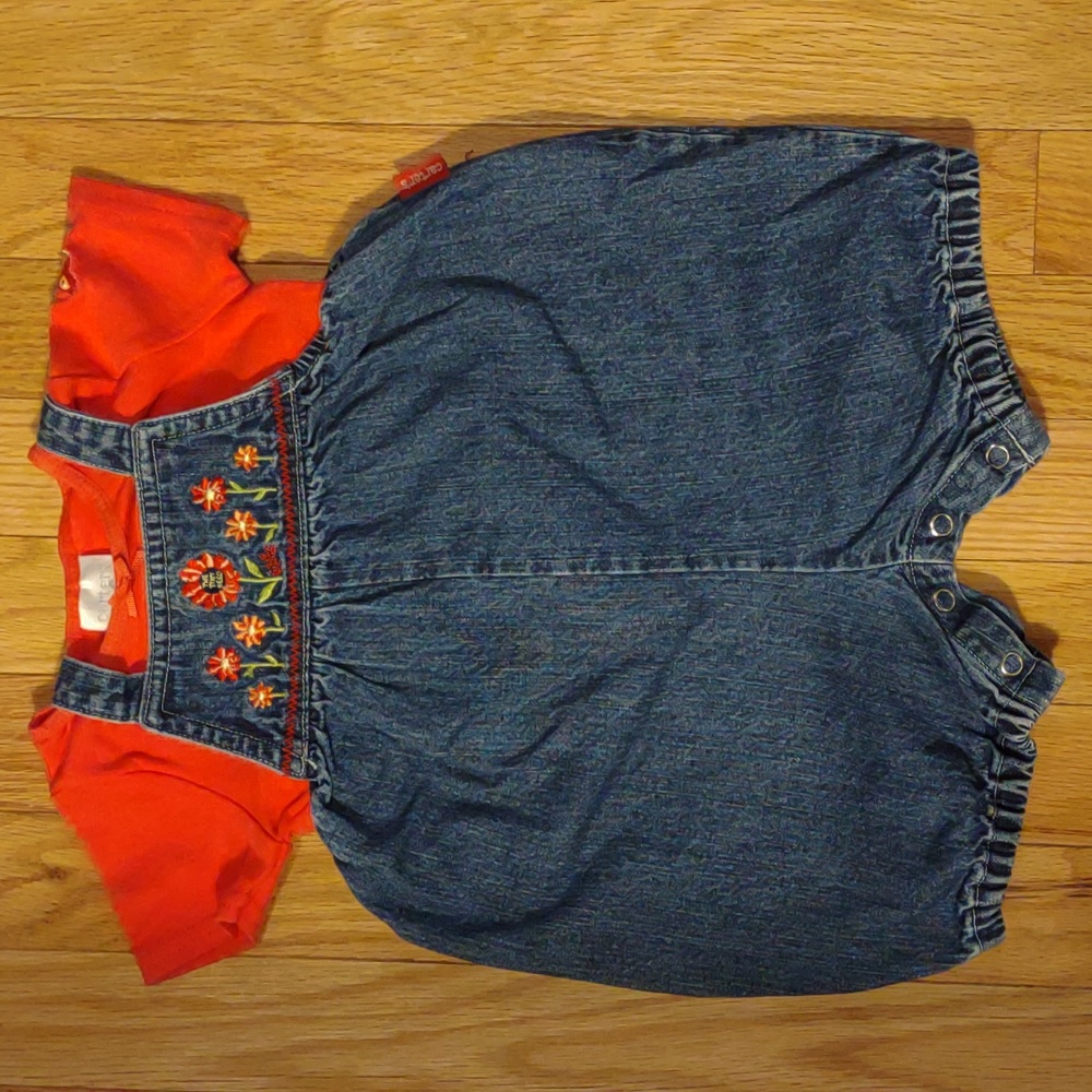 Carter's Denim 2 piece Outfit